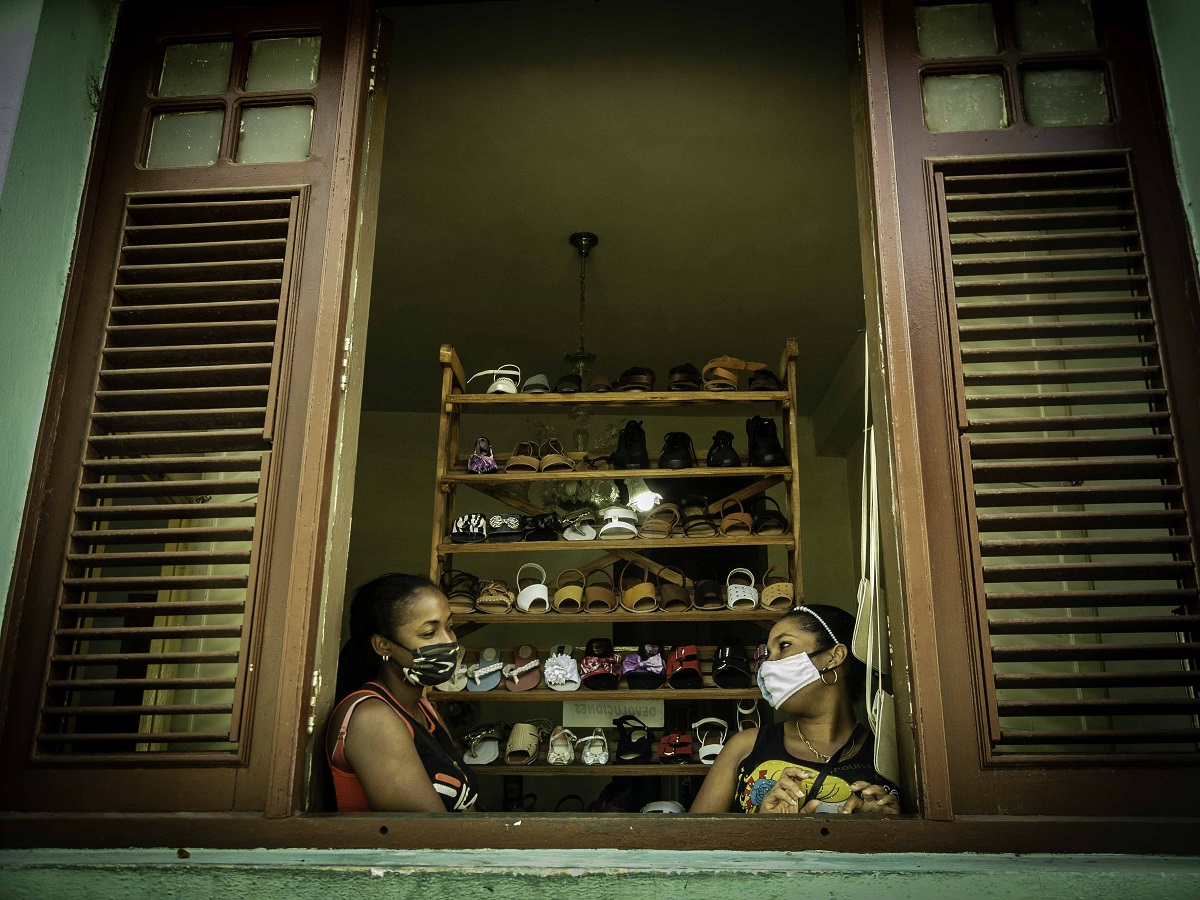 Mujeres en trabajo por cuenta propia