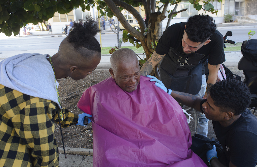 “Todos, al momento de verlo, fuimos corriendo hacia él”. Foto: Jordan Issell.