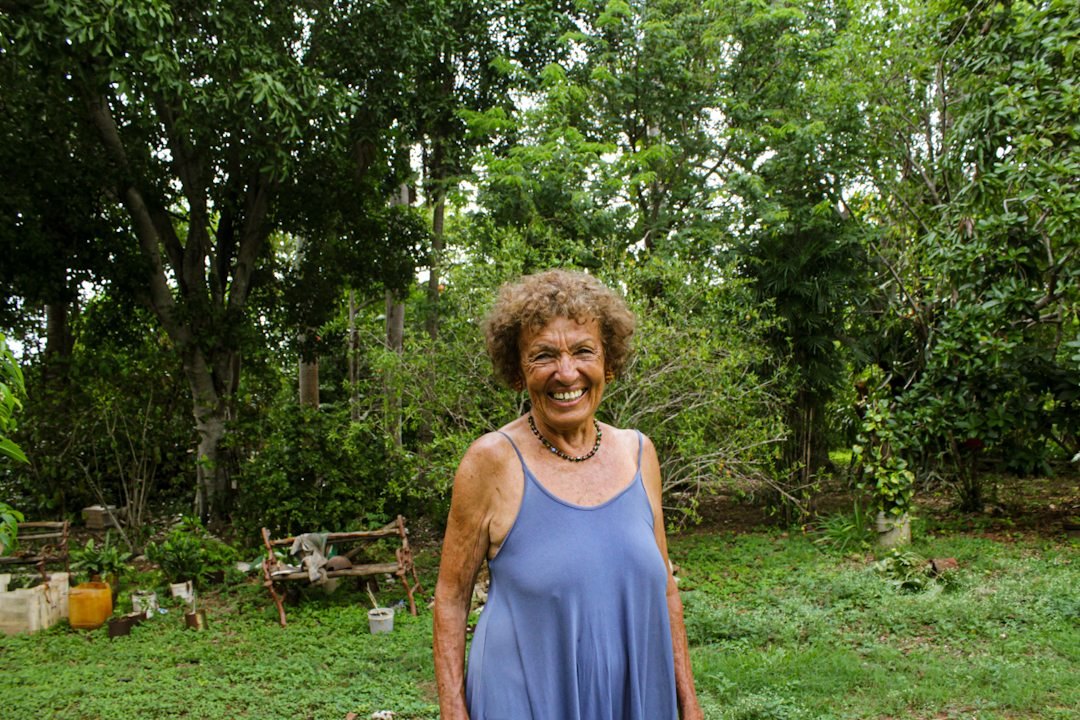 “Esta parte me gusta porque se ven mucho los árboles”, dice Elisa Rey Posada (Foto: Lien Villavicencio Cabrera).