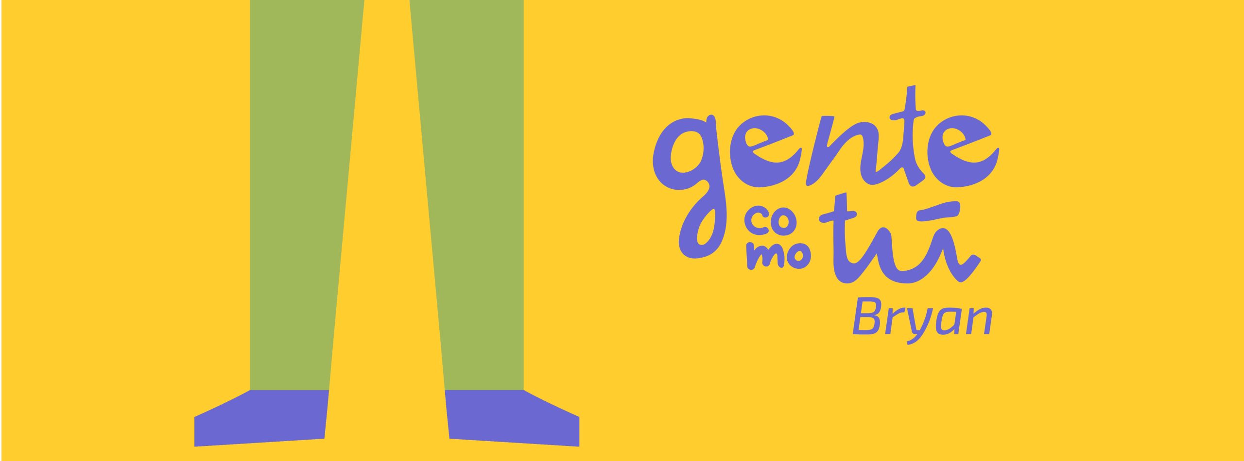 Portada de Gente como tú: Bryan. Ilustración: Evelyn Batista.