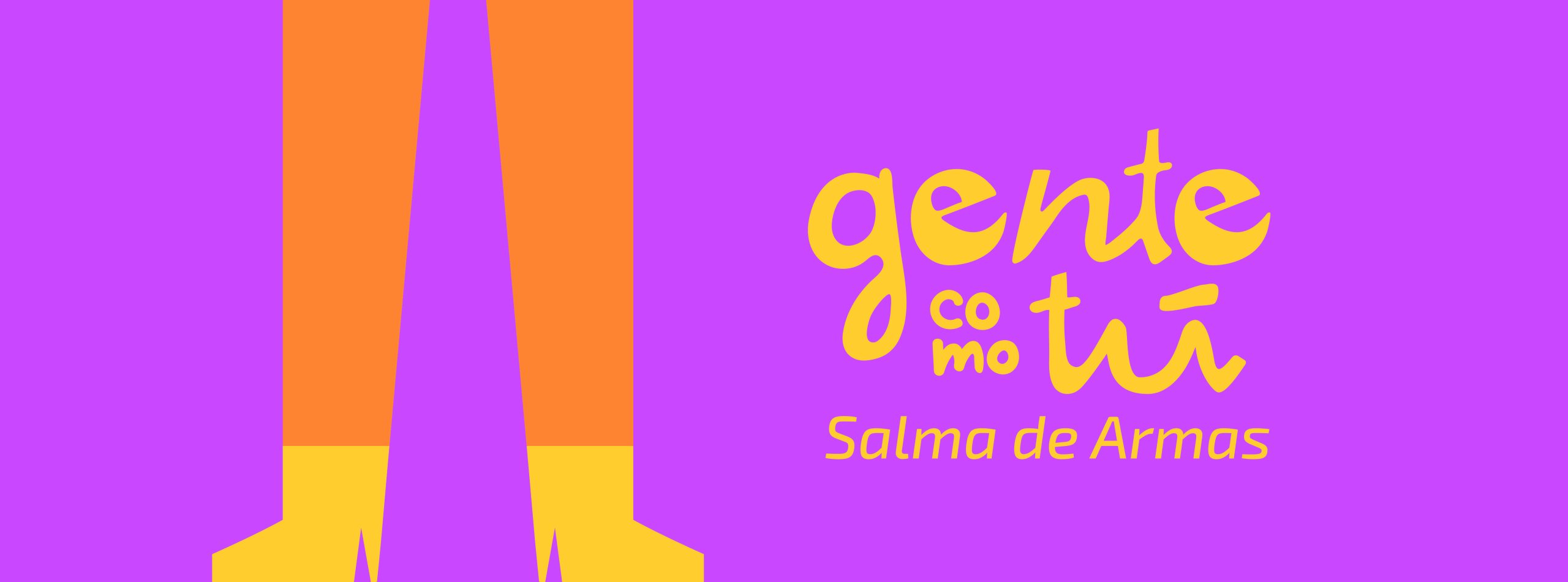 Portada de Gente como tú: Alfredo / Salma de Armas. Ilustración: Evelyn Batista.